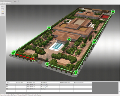 Пример графического интерфейса ПО IB-TEST MAP PRO