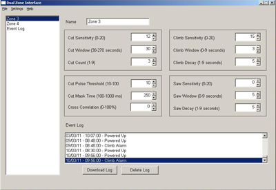 Интерфейс программы Windows GUI. Подключение к автономному анализатору DuoTek. Интерфейс программы Windows GUI