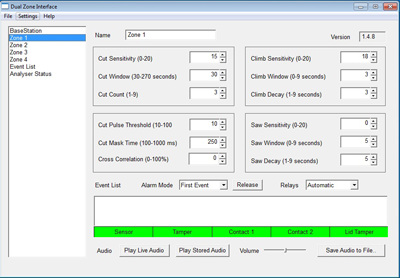Интерфейс программы Windows GUI. Подключение к сетевому анализатору DuoTek NET. Интерфейс программы Windows GUI