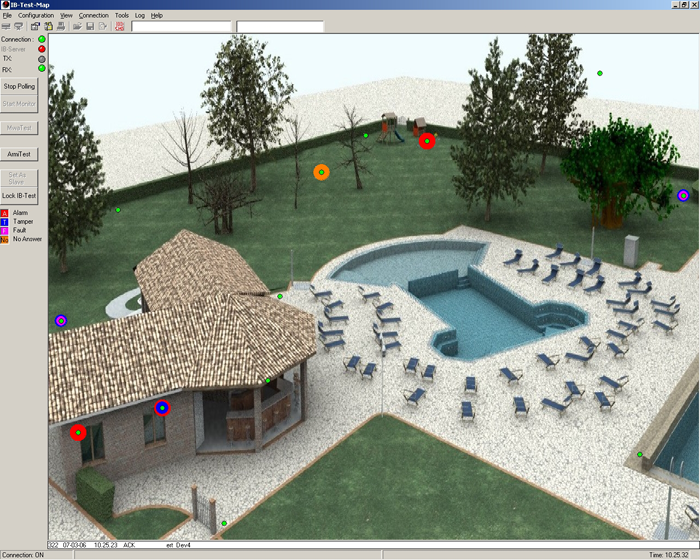 Интерфейс программы IB-TEST MAP PRO Интерфейс программы IB-TEST MAP PRO